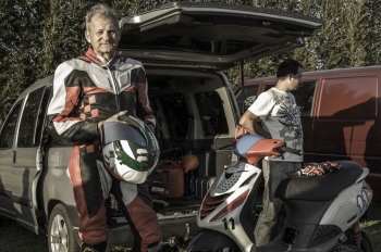Lovas J&aacute;nos a Motorversenyző